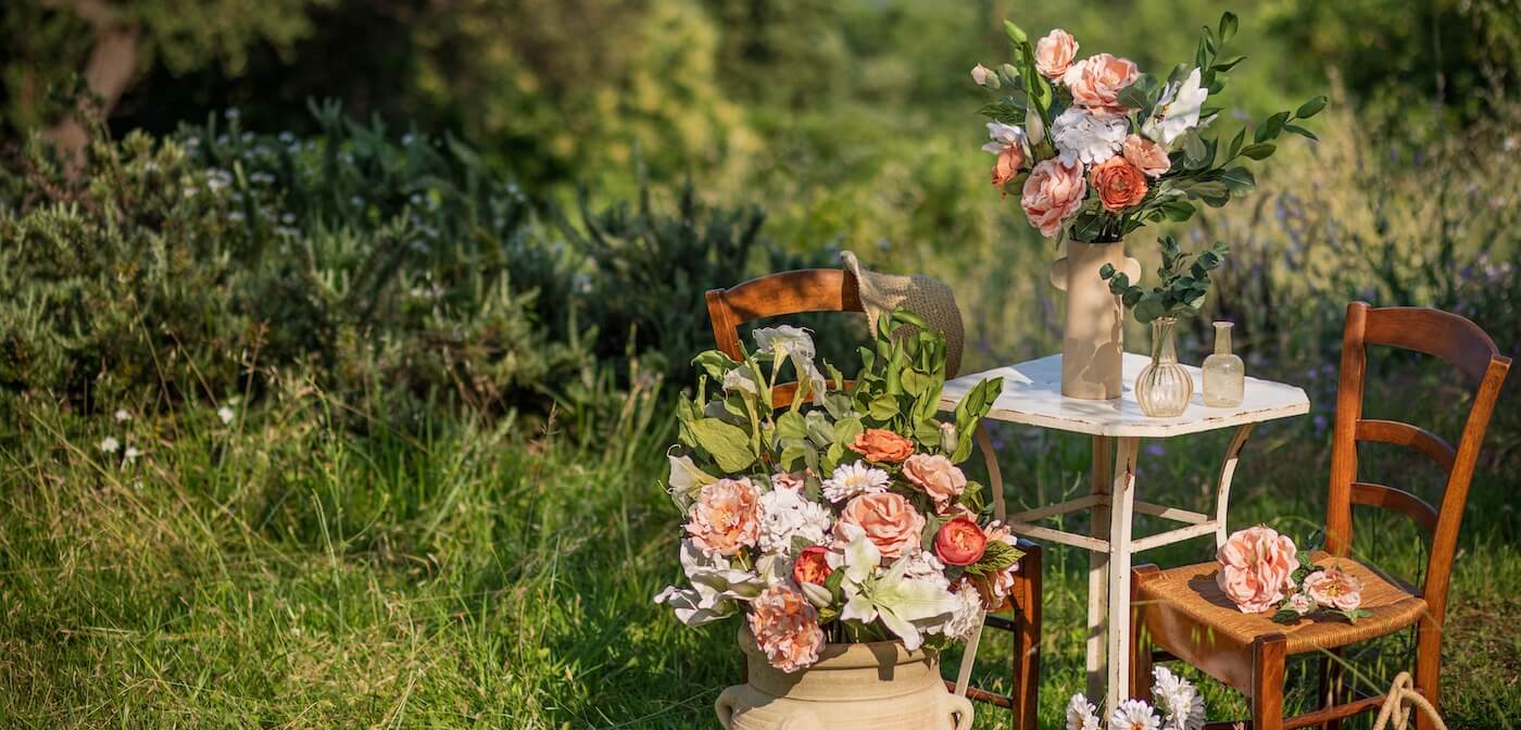 fleurs en papier